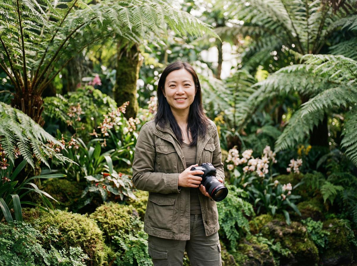 黑料植物摄影师林晓薇